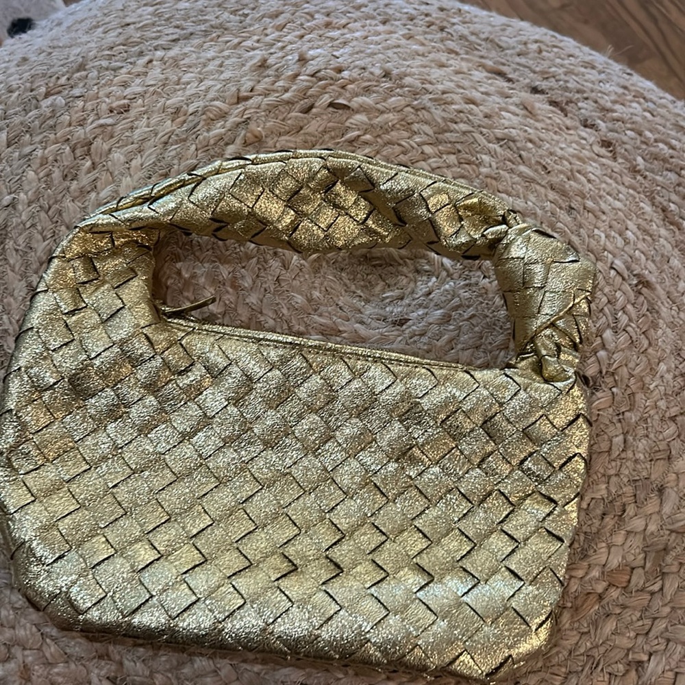 Gold Handbag